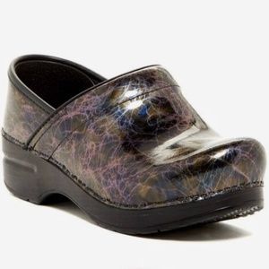Dansko Holographic Lightning Professional Clogs